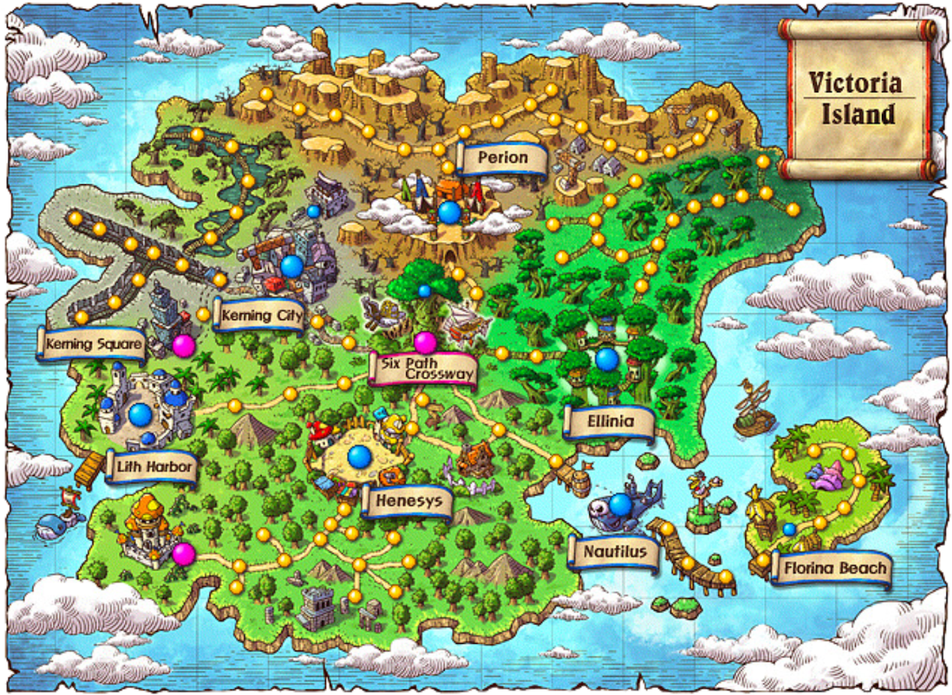แผนที่ Victoria Island